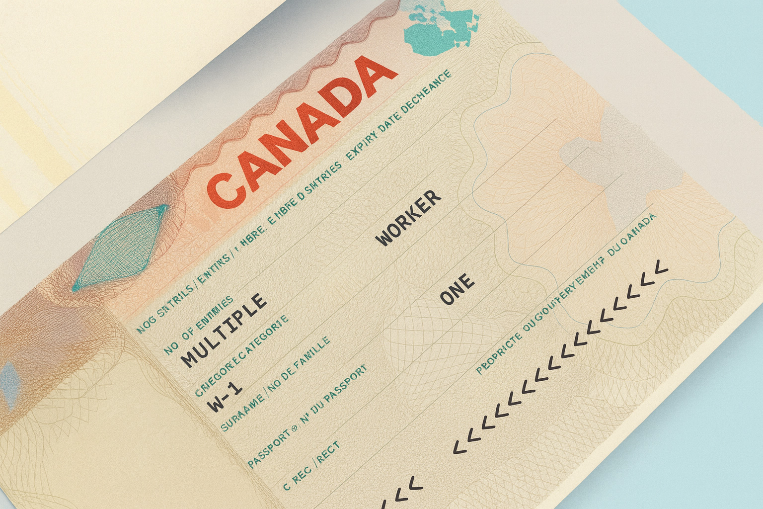 giấy phép làm việc ở Canada