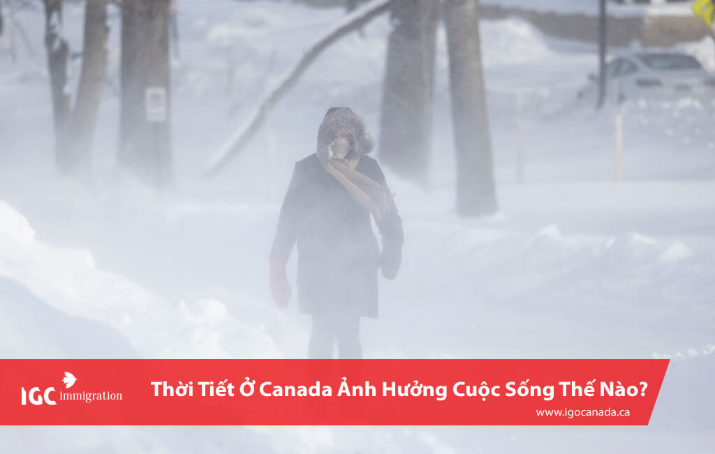 thoi tiet o canada anh huong cuoc song nhu the nao
